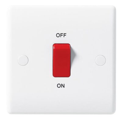 1 GANG PLATE 45A SWITCH